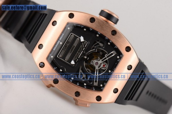 Richard Mille 1:1 Replica RM 69 Erotic Tourbillon Watch Rose Gold RM 69